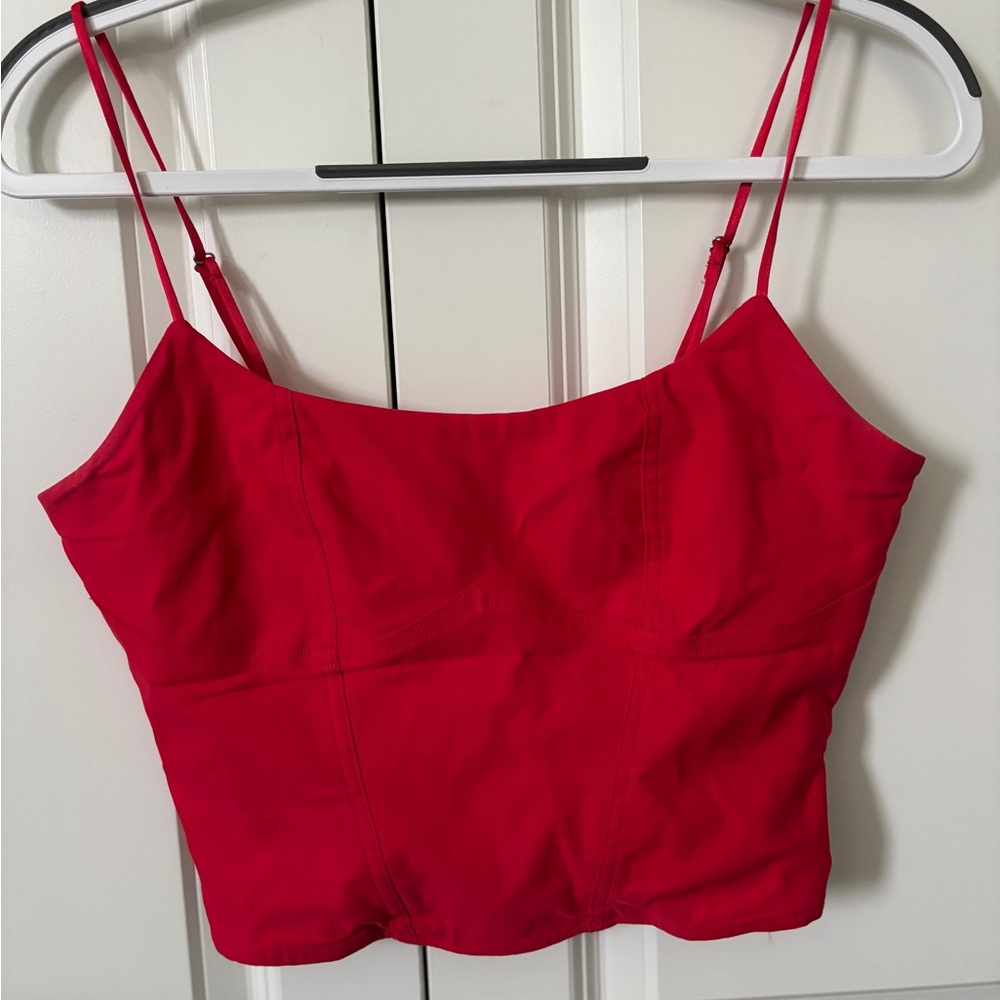 Red Corset Top